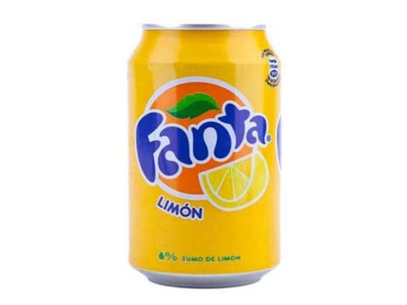 Fanta limon Lata.