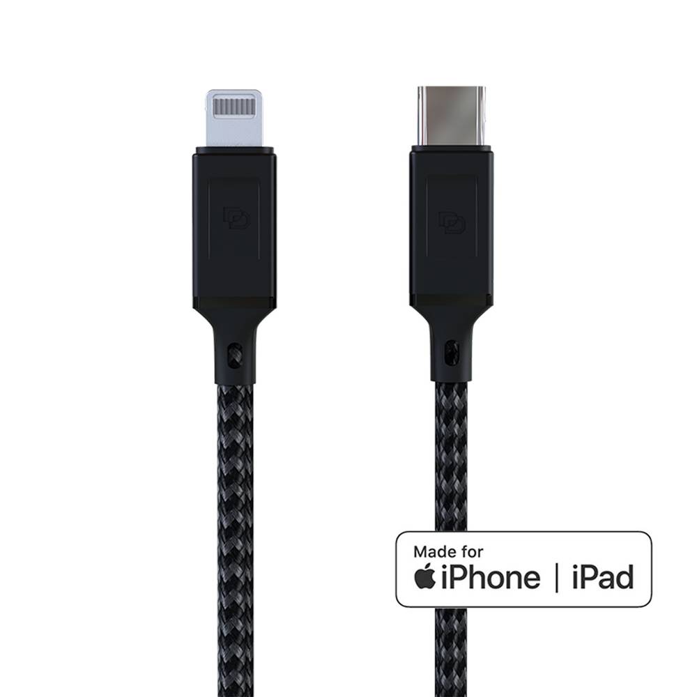 Dusted cable lightning mfi a usb-c (1 u)