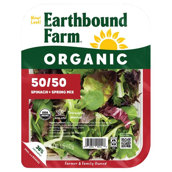 Earthbound Farm Organic Spinach Spring Mix
