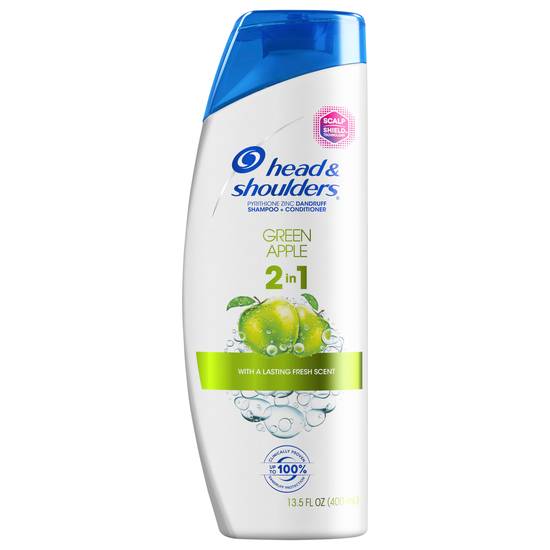 Head & Shoulders Green Apple Anti-Dandruff 2-in-1 Shampoo + Conditioner