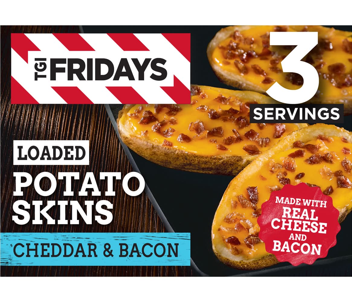 TGI Friday's Loaded Potato Skins, Cheddar & Bacon (8.54 oz)