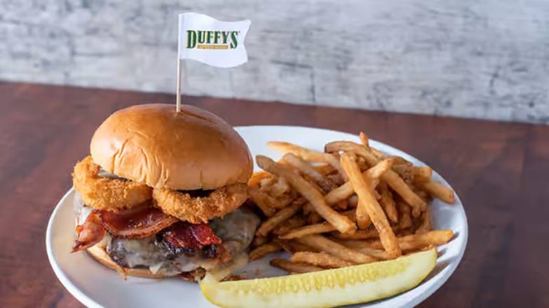 Jack's Blazin' BBQ Cheeseburger