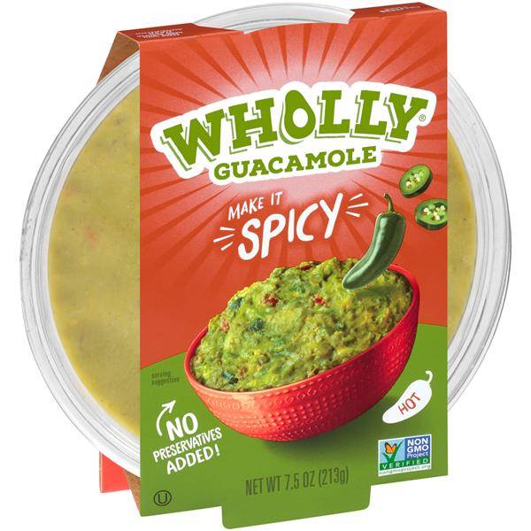 Wholly Guacamole Hot Spicy Guacamole