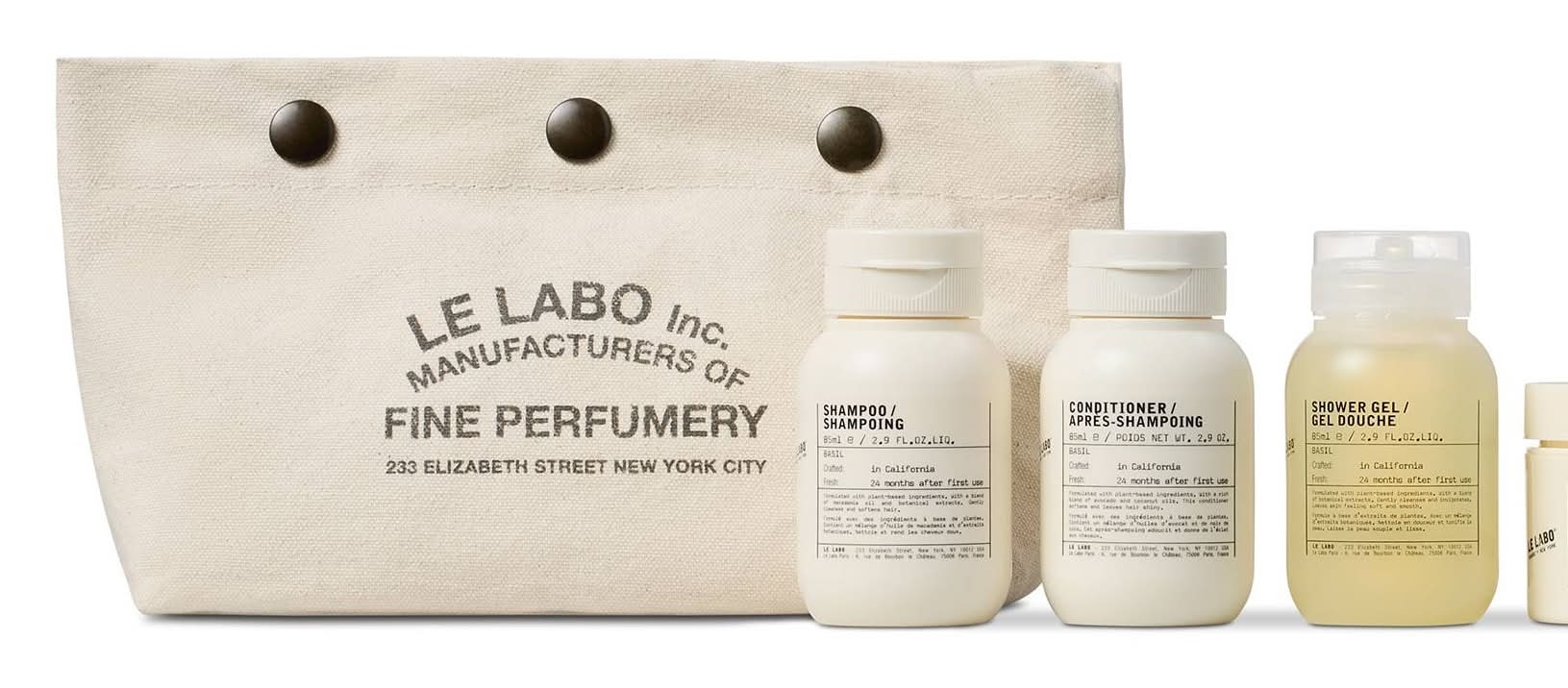 Basil Body-Hair-Face Travel Set
