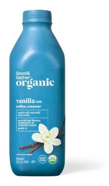 Good & Gather Organic Coffee Creamer, Vanilla (32 fl oz)