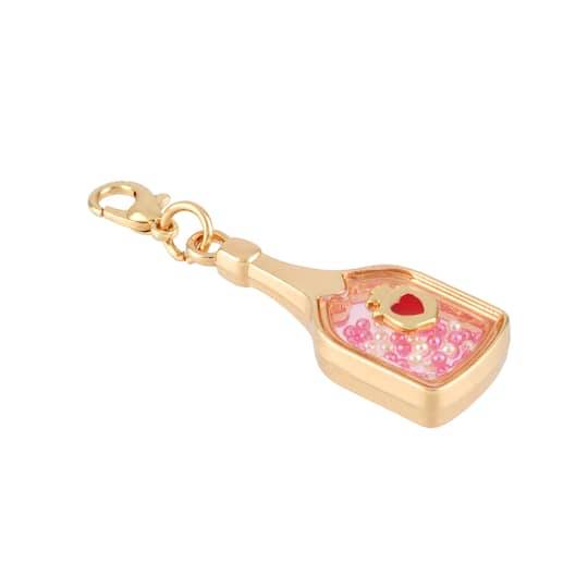 Champagne Bottle Shaker Charm By Bead Landing