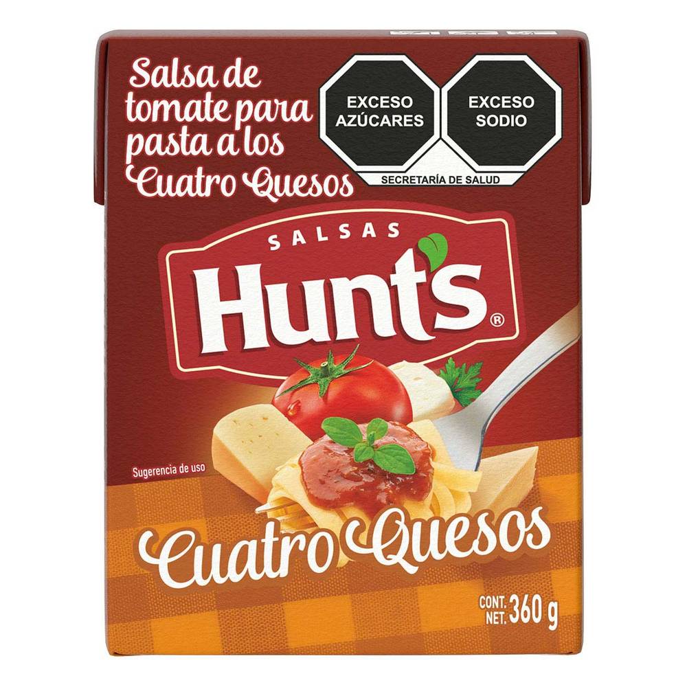 Hunt's · Salsa a los cuatro quesos (360 g)