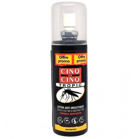 Cinq sur Cinq Tropic Lotion Anti-moustiques 100 ml