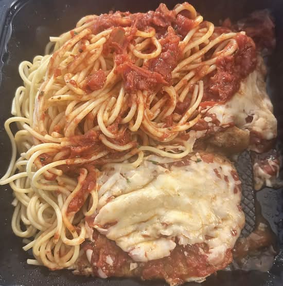 Grilled Chicken Parmigiana