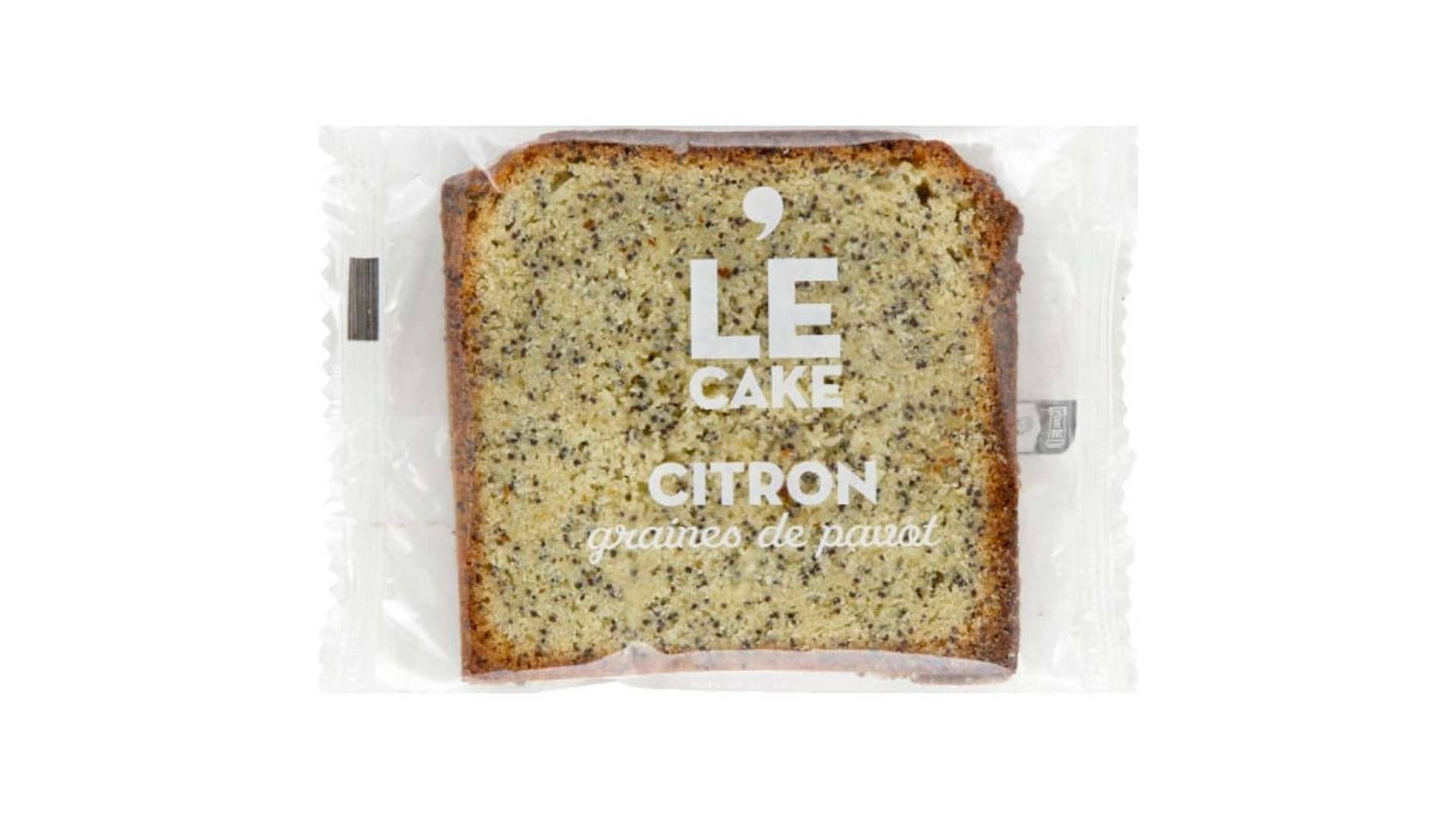 Monoprix Le Cake citron graines de pavot Le paquet de 80 g