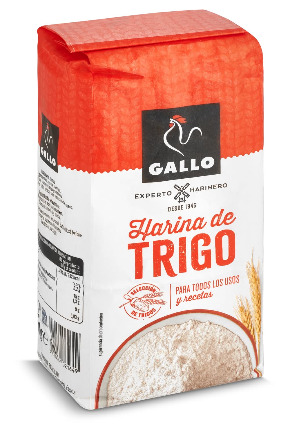 Harina De Trigo Gallo Paquete 1 Kg