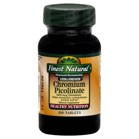 Finest Natural Chromium Picolinate Nutrition Tablets | Delivery Near ...