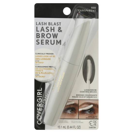 Covergirl Transparent 100 Lash Blast Lash & Brow Serum