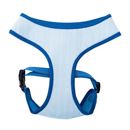 Printed Pet Harness Medium Blue
