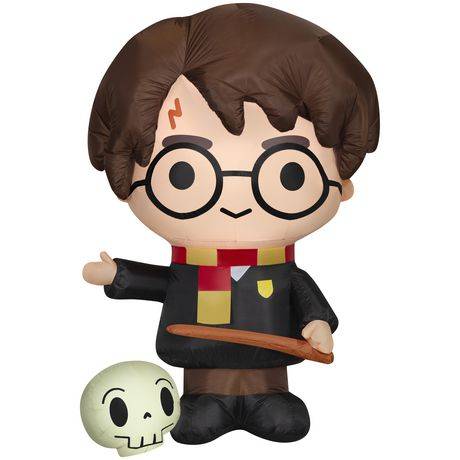 Airblown-Harry Potter W/ Skull-Md-Wb (Wm)