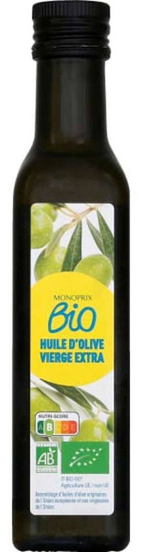 Monoprix Bio - Huile d'olive vierge extra (250ml)