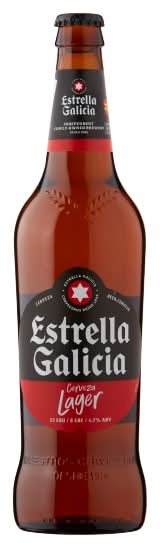Estrella Galicia Cerveza Lager Beer (660ml)