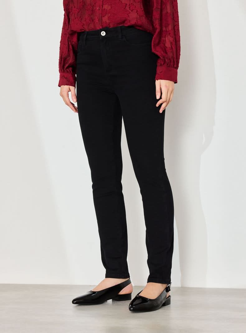 Marittimo · Pantalón ajustado - 48 - Negro