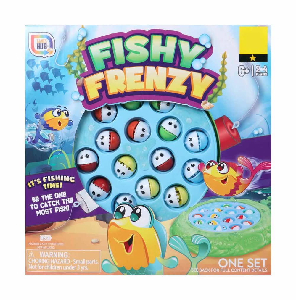 Games Hub Fishy Frenzy Playset Ages 6+ Years