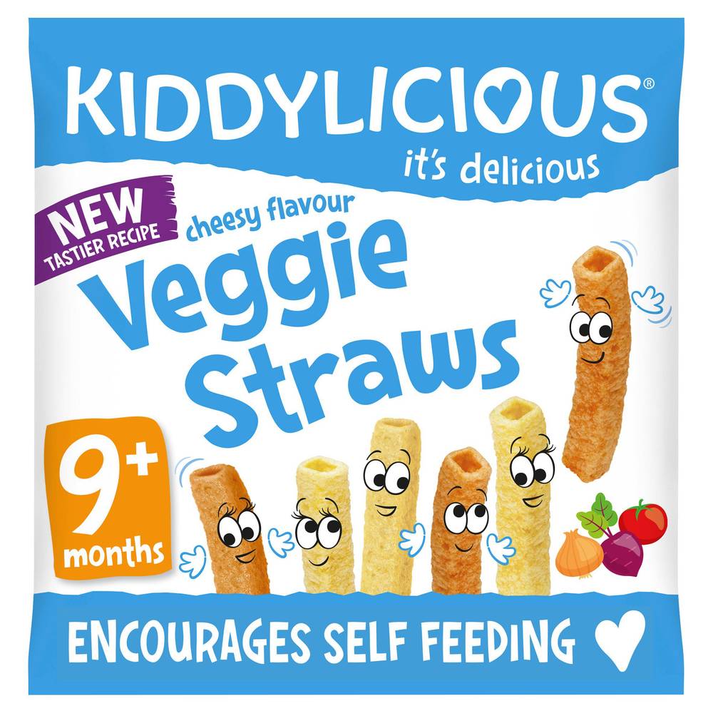 Kiddylicious Cheesy Straws 12g