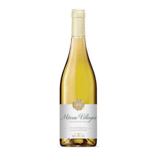 Vin blanc Macon Village Vignerons des grandes vignes 75cl