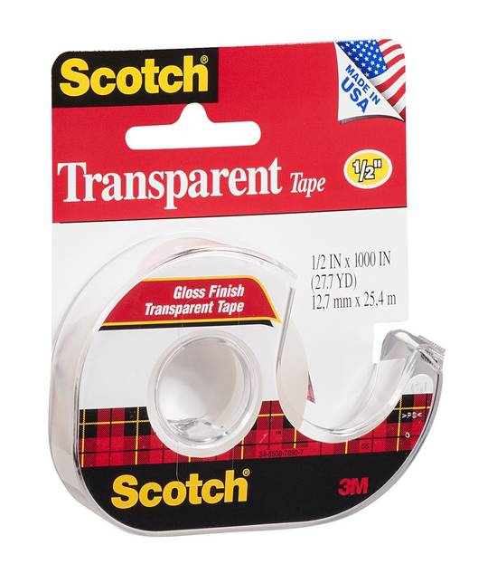 Scotch Transparent Tape (1 ct)