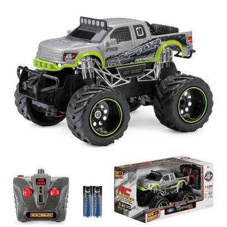 New Bright 1:24 Scale Ford Raptor Remote Control Truck (black)