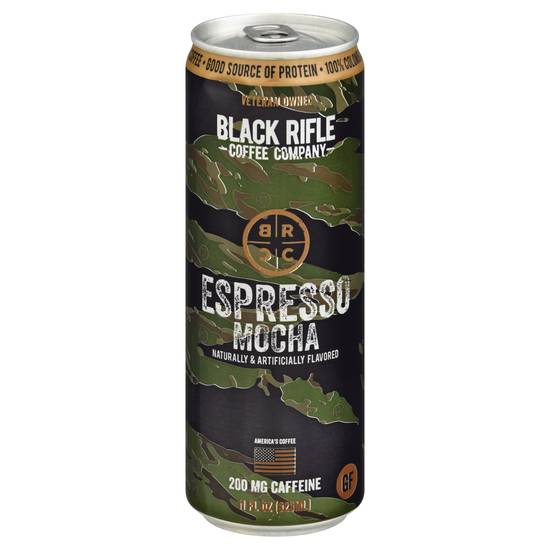 Black Rifle Espresso Mocha Coffee (12 ct, 11 fl oz)