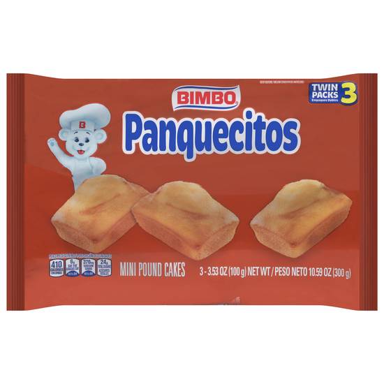 Bimbo Paquecitos Mini Pound Cakes