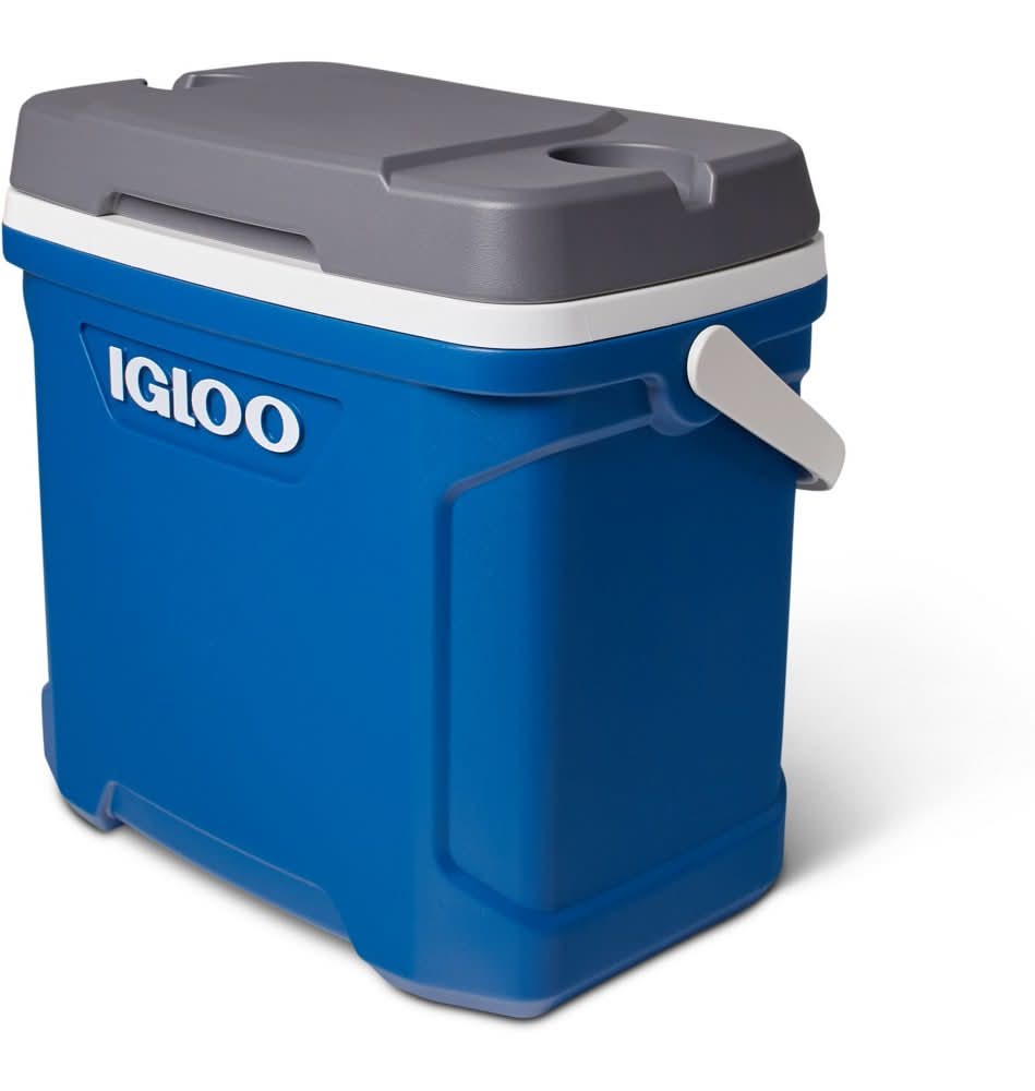 Igloo Latitude 30 qt Personal Cooler, Blue, 30 Qt