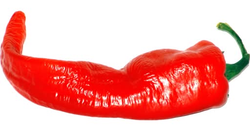 Sweet Red Bullhorn Chillies Approx. 20g Each