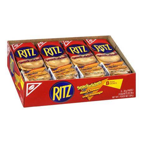 Ritz Snackwich Crackers Cheese Flavour (8 x 38 g)