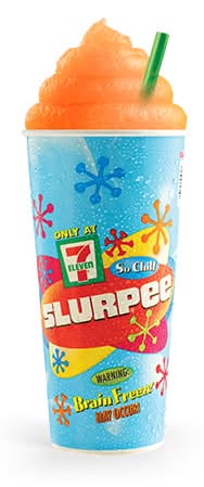 7-Eleven Slurpee, Strawberry-Lemonade, Medium