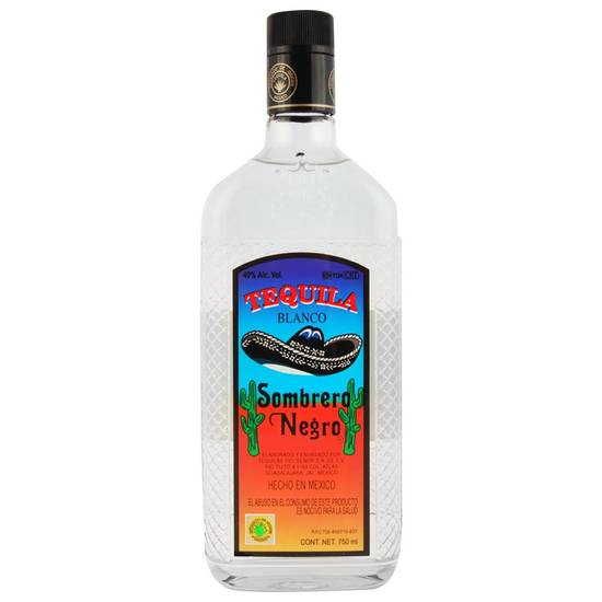 Sombrero Negro - Tequila blanco - Botella 750 ml