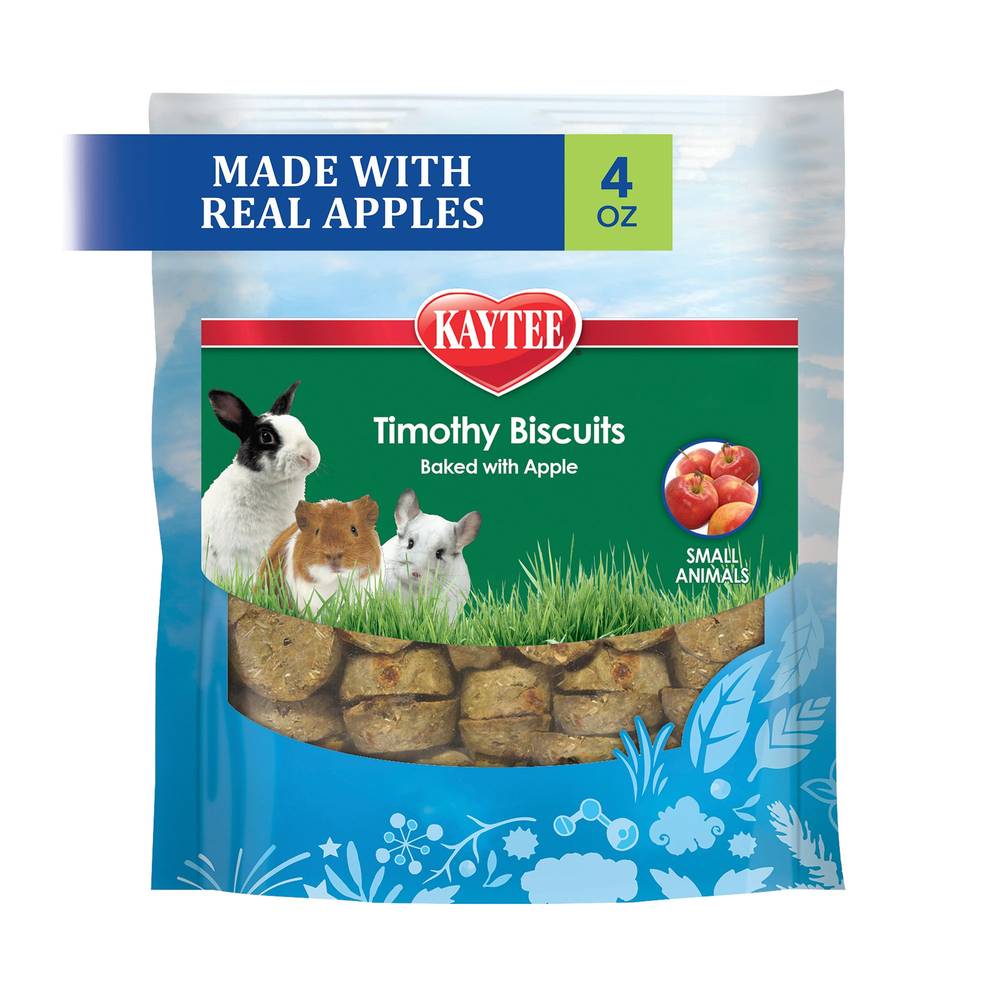 KAYTEE® Timothy Biscuits Treats (Flavor: Apple, Color: Assorted, Size: 4 Oz)
