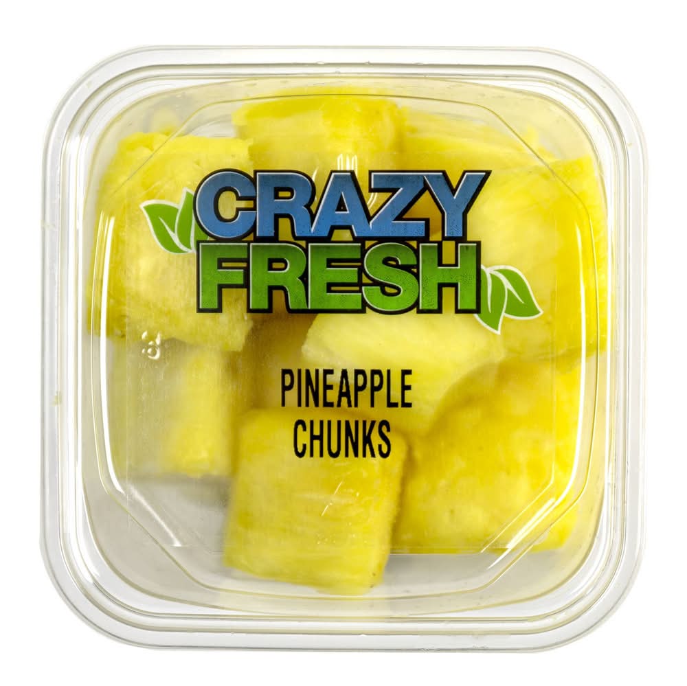 Crazy Fresh Pineapple Chunks (12 oz)