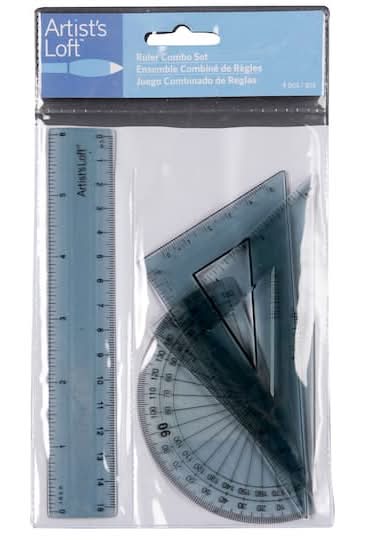 Artist's Loft Ruler Combo Set, 6In