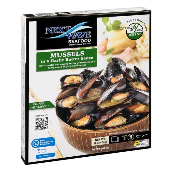 Next Wave Seafood Mussels in Butter Sauce (garlic)
