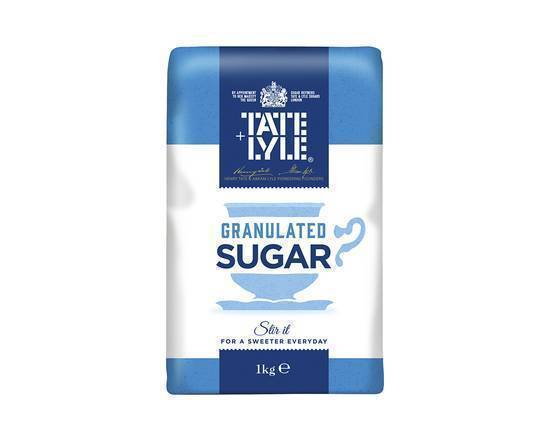 Tate & Lyle Pure Cane Granulated Sugar 1kg