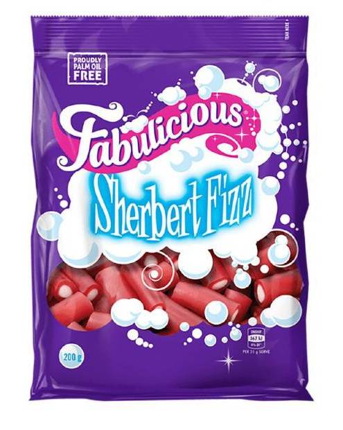 RJ's Fabulicious Sherbet Fizz 200g