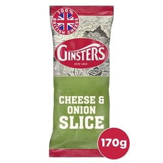 Ginsters Cheese & Onion Slice 170G