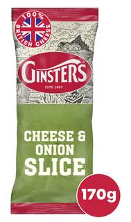 Ginsters Cheese & Onion Slice 170G
