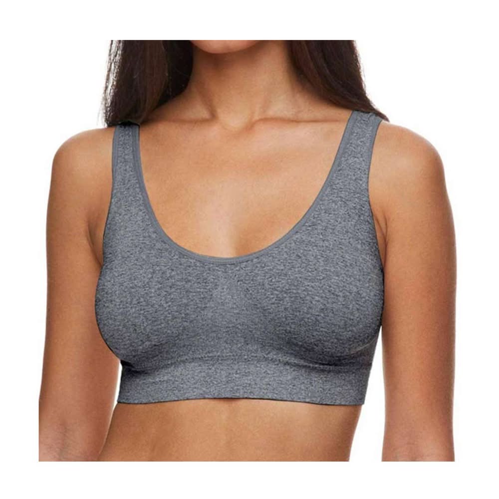 Zone Pro Padded Bra, L, Gray