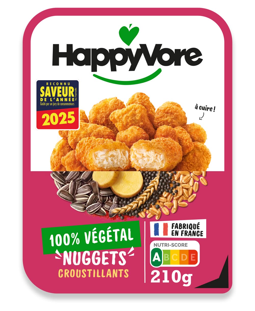 HappyVore - Nuggets végétaux et gourmands (210g)