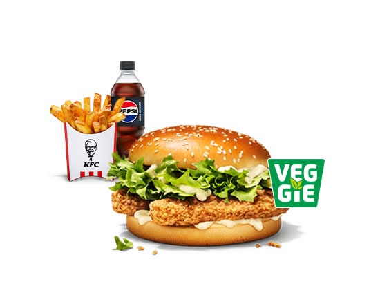 Classic Veggie Burger Menü