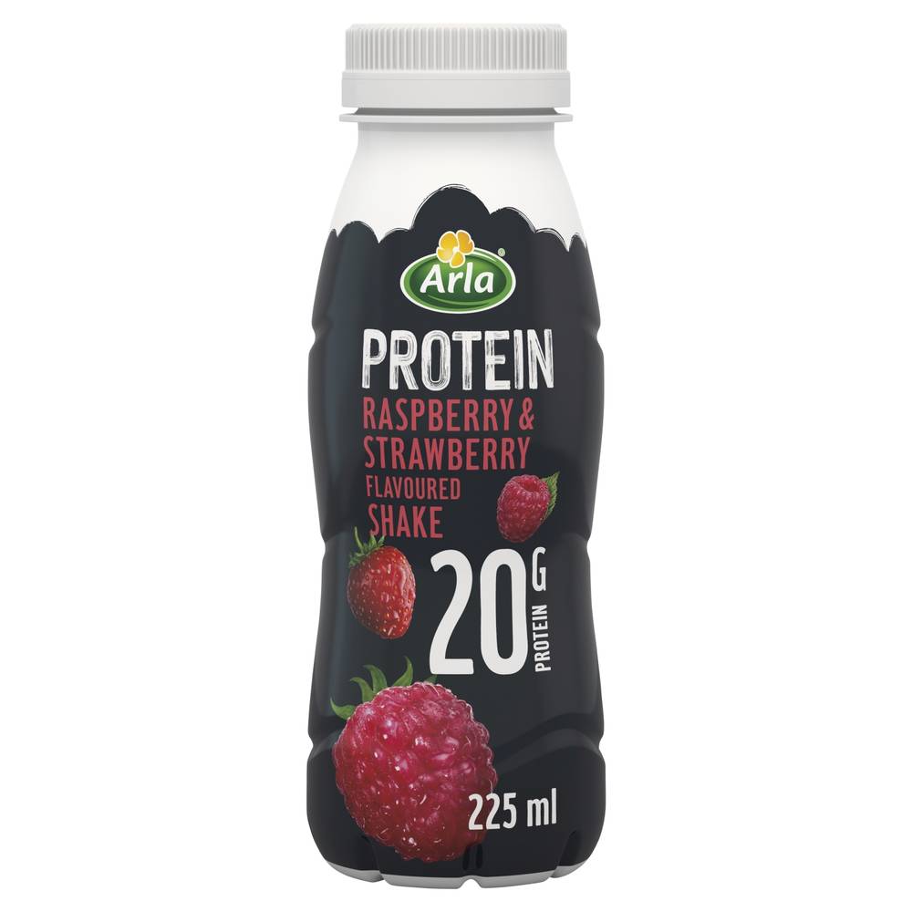 Arla Strawberry-Raspberry, Protein Shake (225ml)