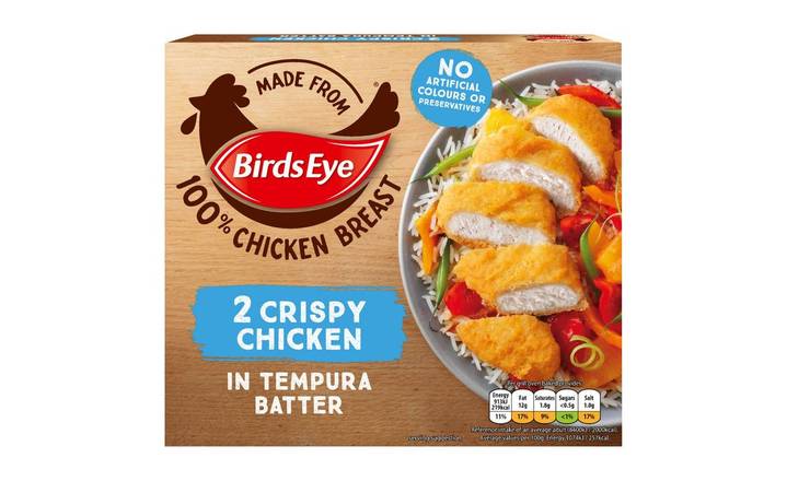 Birds Eye 2 Crispy Chicken 170g (373099)
