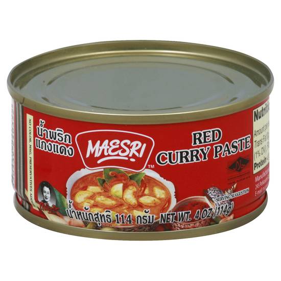 Maesri Red Curry Paste (4 oz)