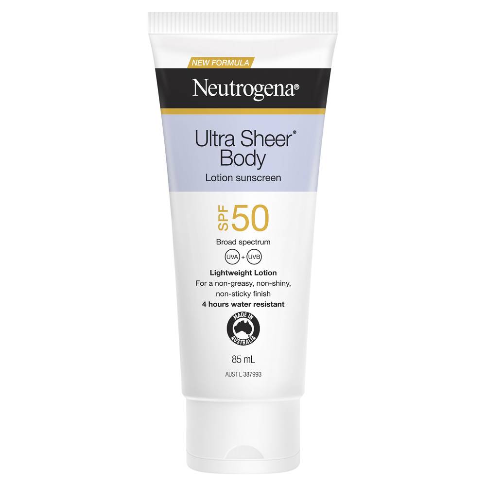 Neutrogena Ultra Sheer Body lotion SPF50 85ml