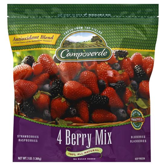 Campoverde 4 Berry Mix (3 lbs)